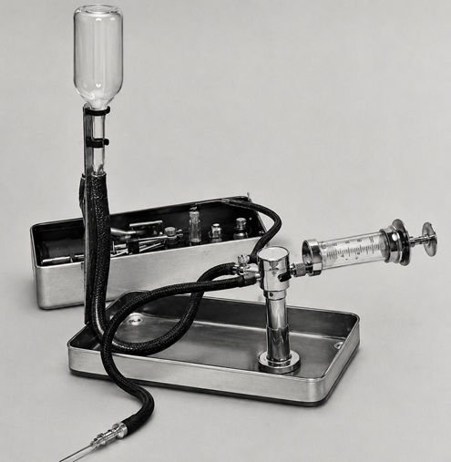 Gerät zur direkten Bluttransfusion