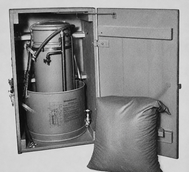 Kampfstoffwasserfilter