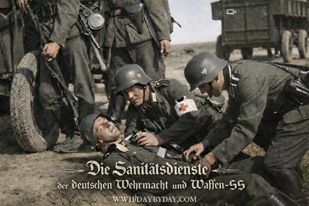 Die Sanit�tsdienste der Wehrmacht und Waffen-SS